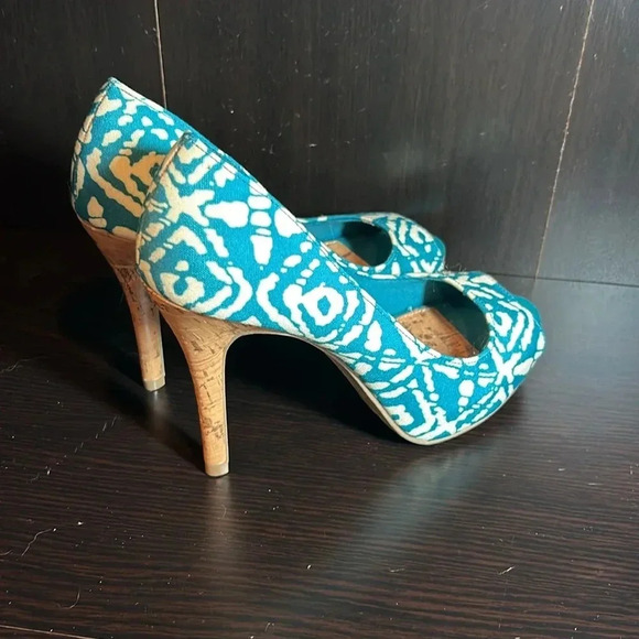 Christian Soriano Payless Peep Toe Heels size 5 1/2 - Picture 4 of 12